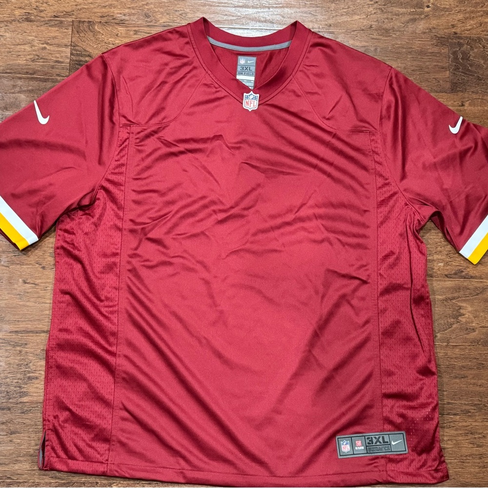 NIKE ON FIELD NFL WASHINGTON REDSKINS  COMMANDERS Jersey Men's Sz 3XL